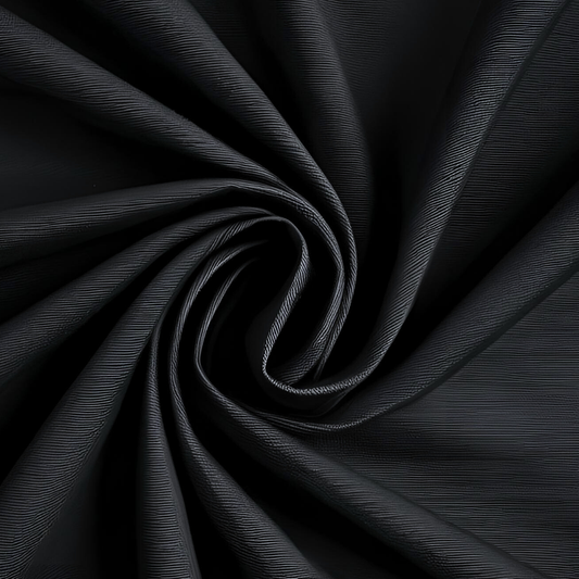 Luxury Twill Cotton Shirt For Men (Black)