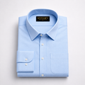 Stitchify Premium Cotton Sky Shirt For Men | Micro Diamond Texture