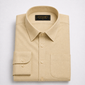 Stitchify Premium Soft Cotton Beige Shirt For Men