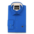 Luxury Twill Cotton Shirt For Men (Royal Blue)