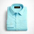 Stitchify Premium Soft Cotton Light Blue Shirt For Men